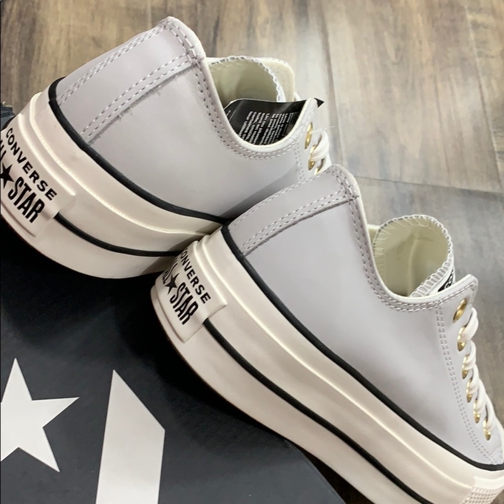 CONVERSE CTAS LIFT OX PLATFORM mouse/vintage white - Picture 11 of 16